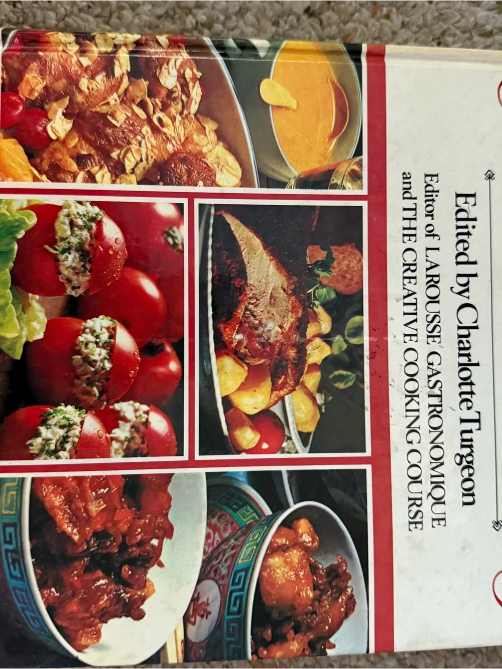 Cookbook by Charlotte Turgeon - Red Cover